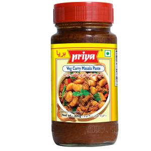 PRIYA VEG CURRY MASALA PASTE 300G