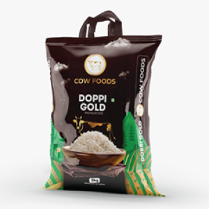 Cow Brand Doppi Gold Ponni Rice - 5kg