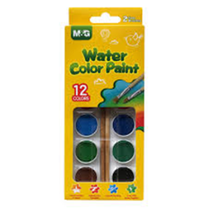 M&G WATER COLOR PAINT 12 COLORS