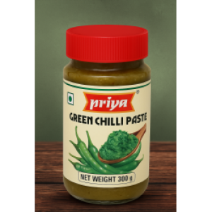 PRIYA GREEN CHILLI PASTE 300G