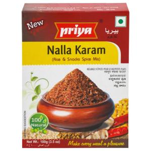PRIYA NALLA KARAM POWDER 100G