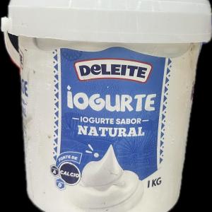 DELEITE FRESH NATURAL YOGURT W/O SUGAR 1KG